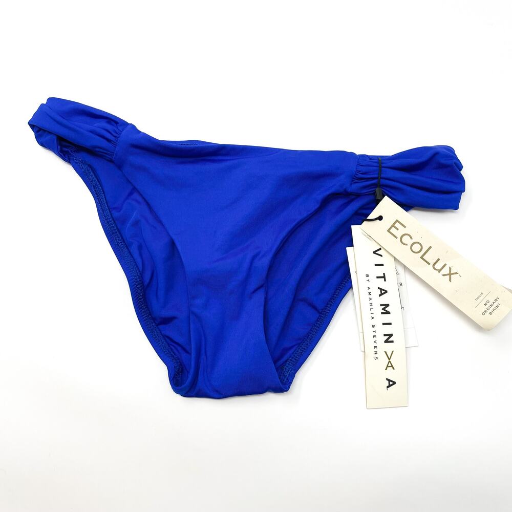Vitamin‎ A X Amahlia Stevens Blue Bikini Bottoms